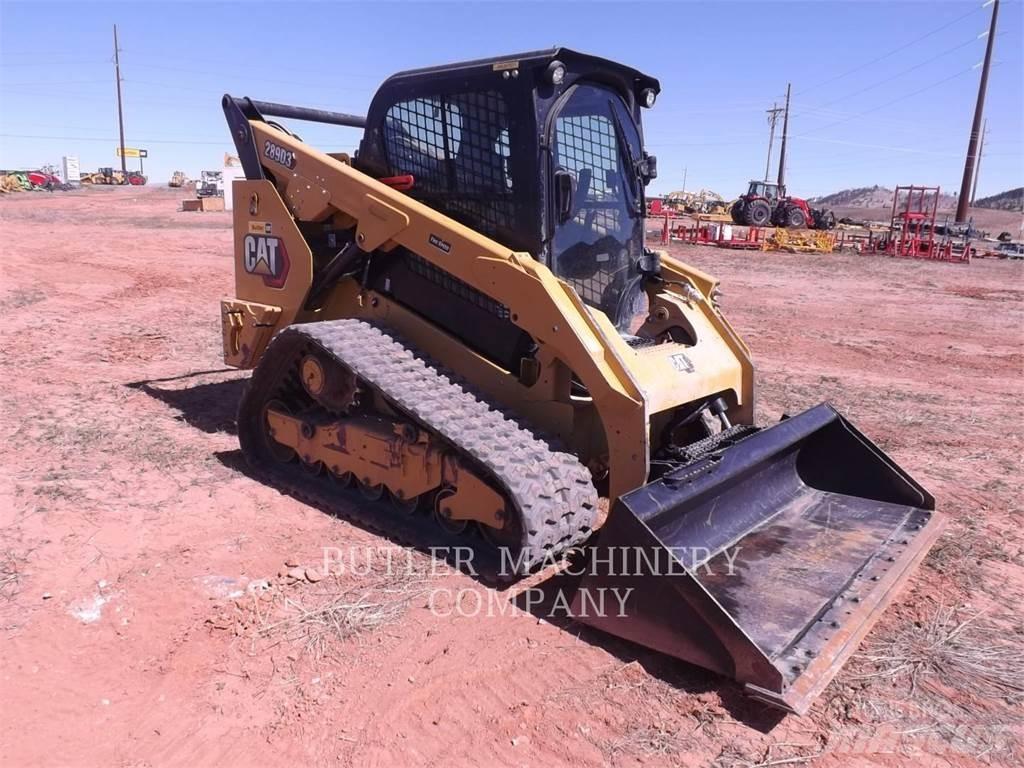 CAT 289D3 Lánctalpas homlokrakodók