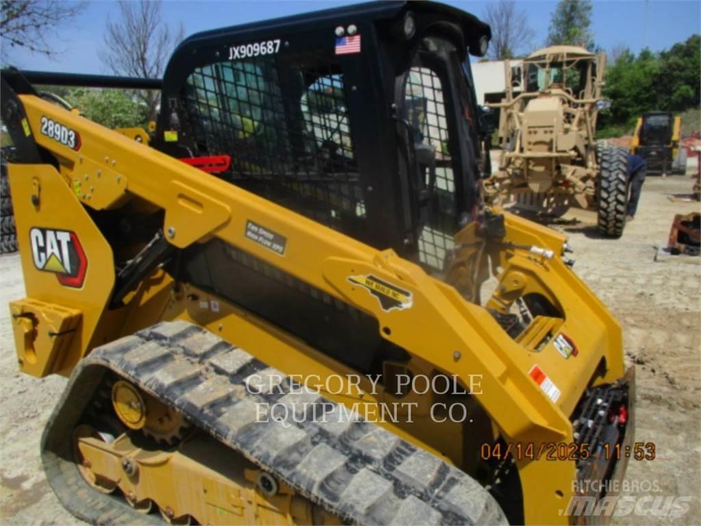 CAT 289D3 Lánctalpas homlokrakodók