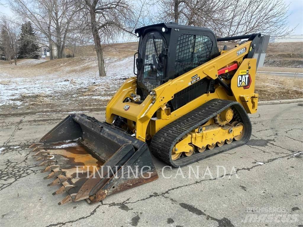 CAT 289D3 Lánctalpas homlokrakodók