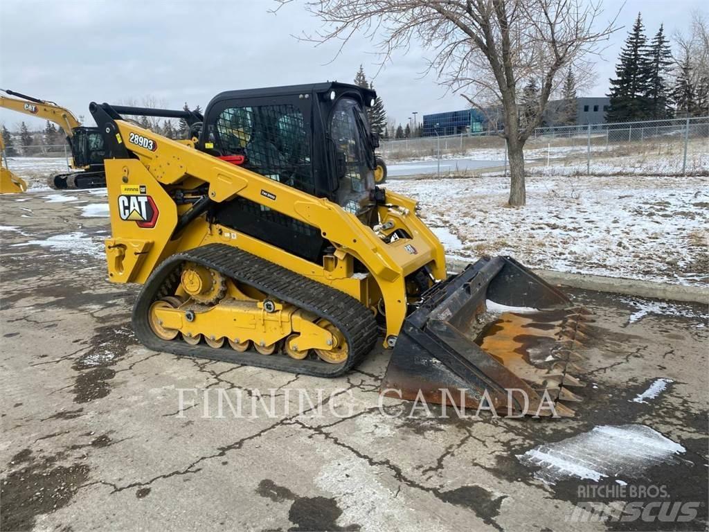 CAT 289D3 Lánctalpas homlokrakodók