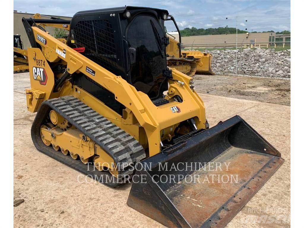 CAT 289D3 Lánctalpas homlokrakodók