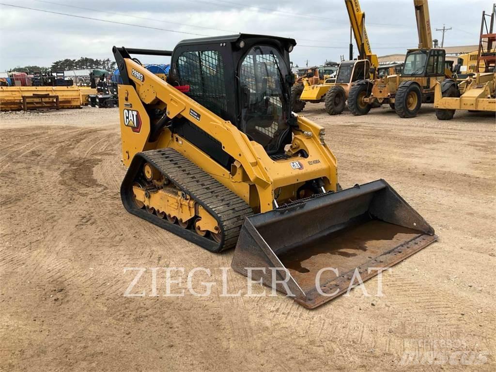 CAT 289D3 Lánctalpas homlokrakodók