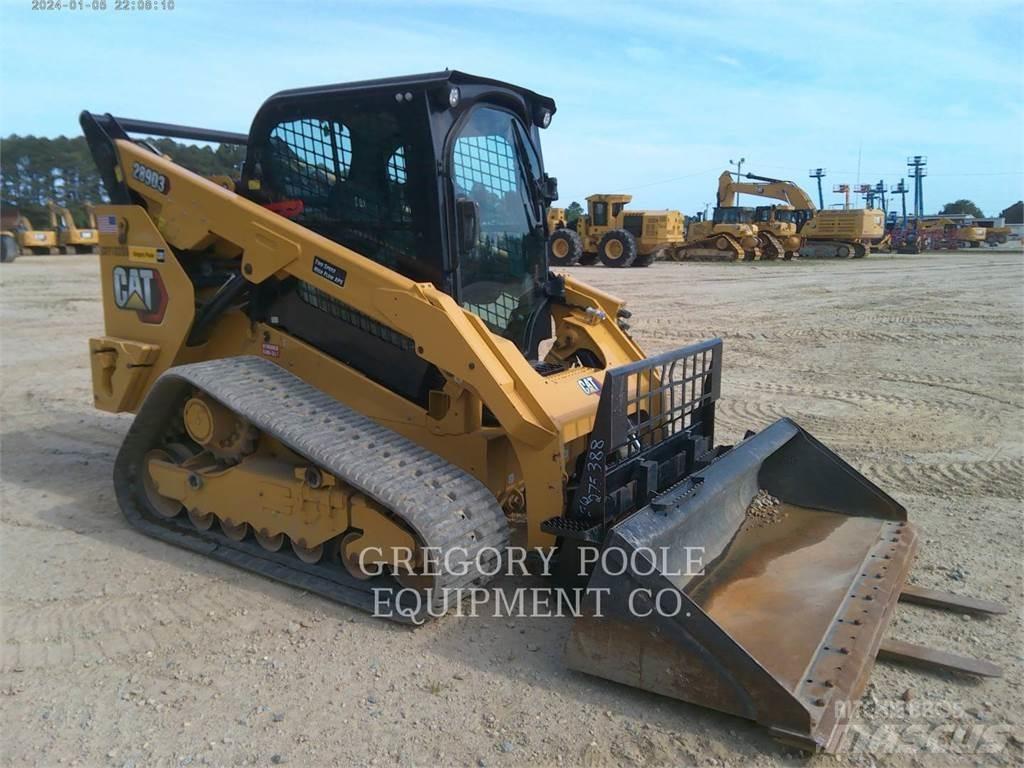 CAT 289D3 Lánctalpas homlokrakodók