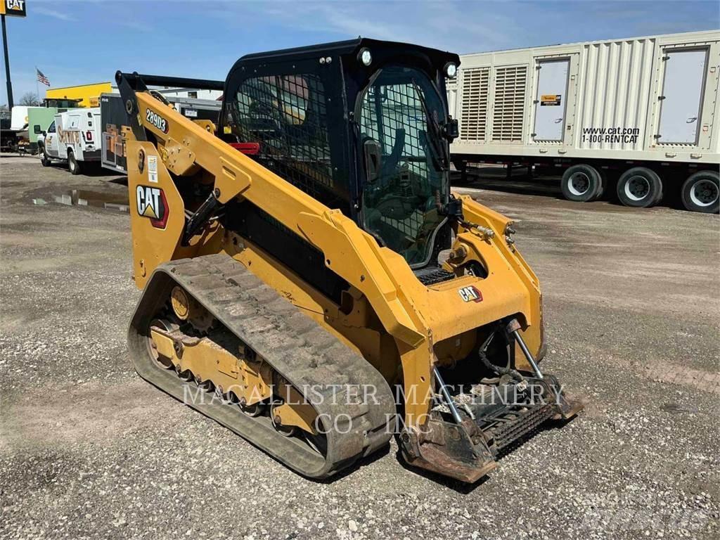 CAT 289D3 Lánctalpas homlokrakodók