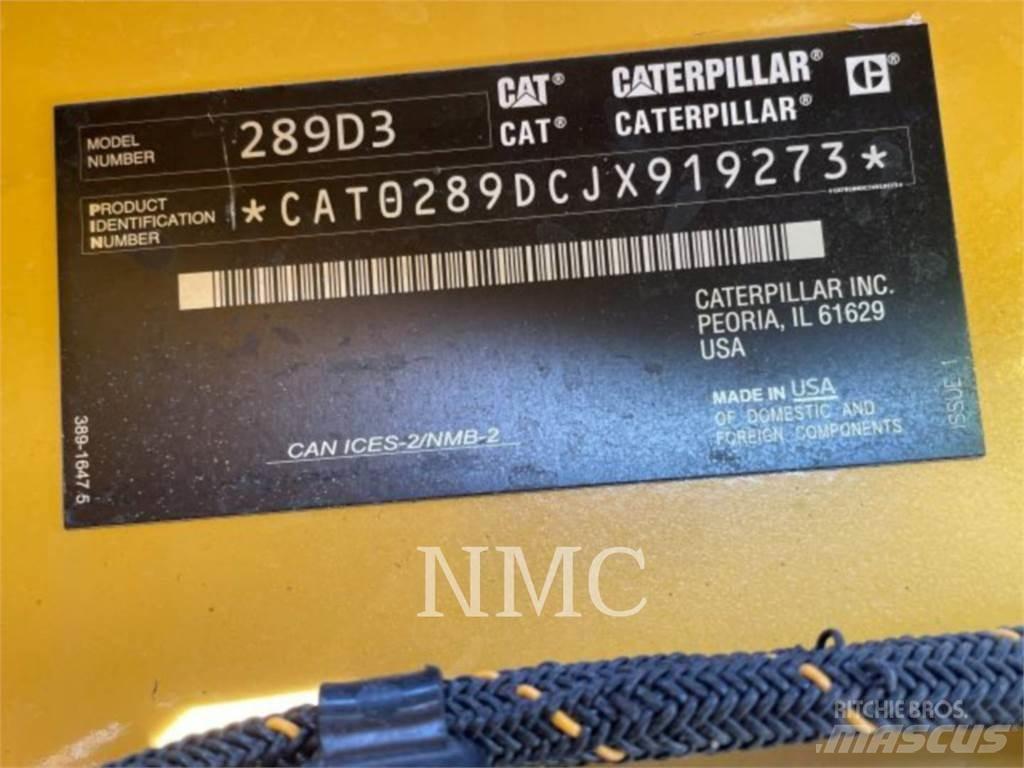 CAT 289D3 Lánctalpas homlokrakodók