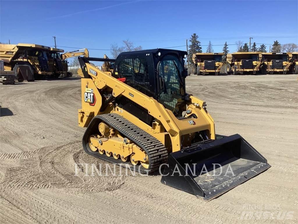 CAT 289D3 Lánctalpas homlokrakodók