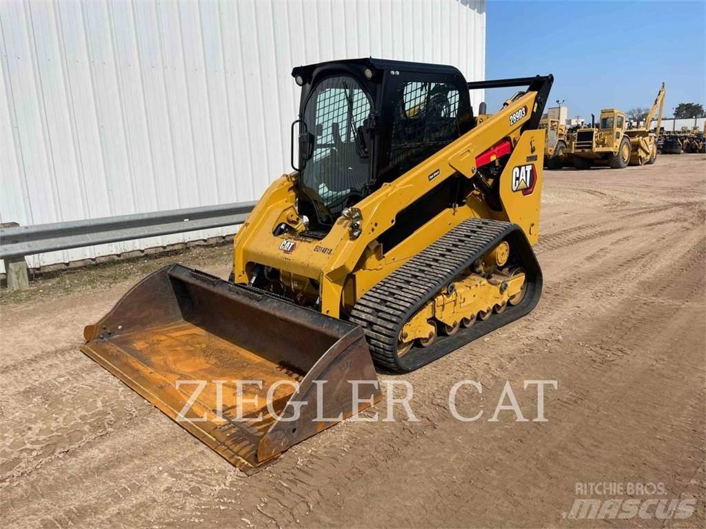 CAT 289D3 Lánctalpas homlokrakodók