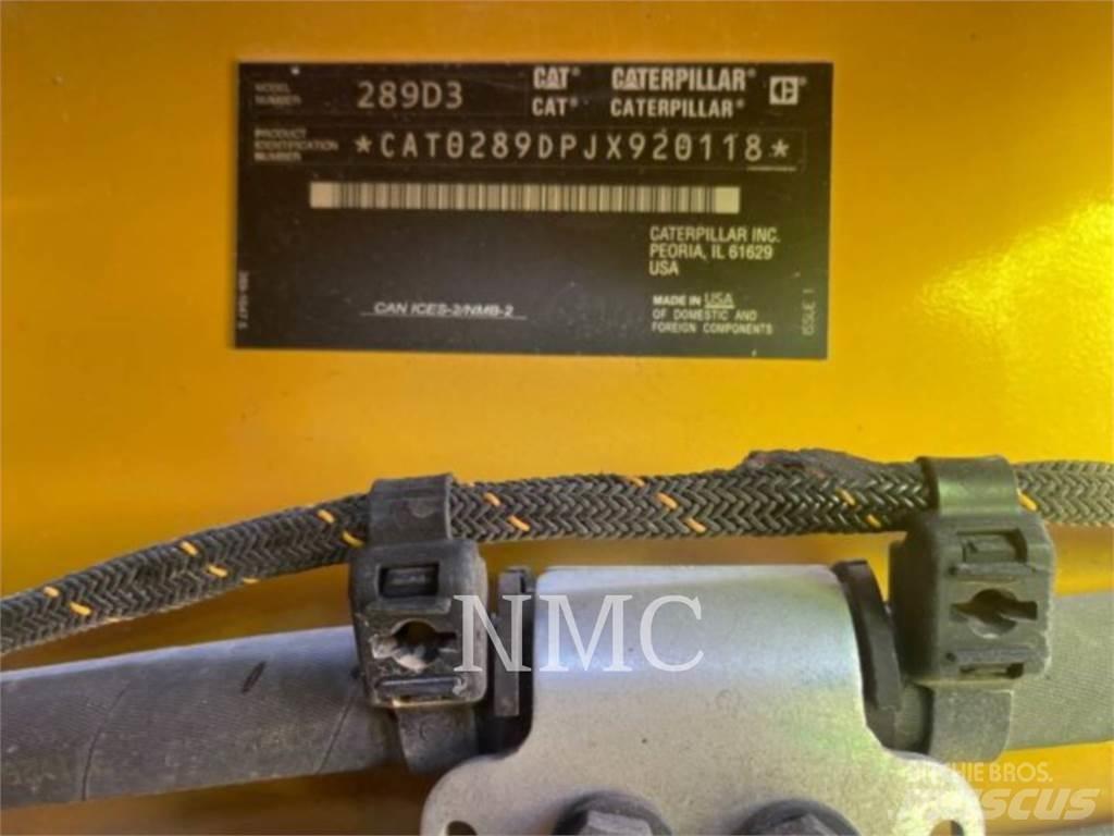 CAT 289D3 Lánctalpas homlokrakodók
