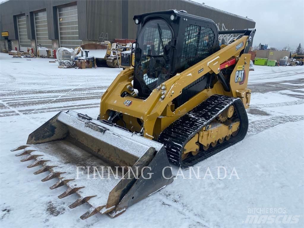 CAT 289D3 Lánctalpas homlokrakodók