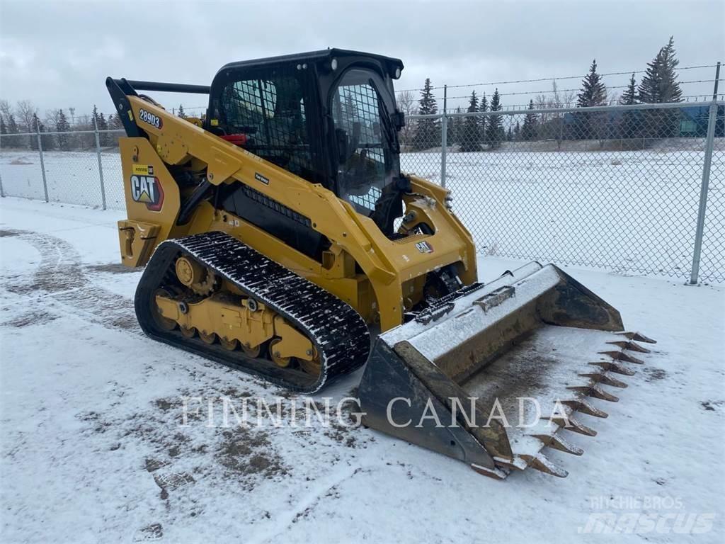 CAT 289D3 Lánctalpas homlokrakodók