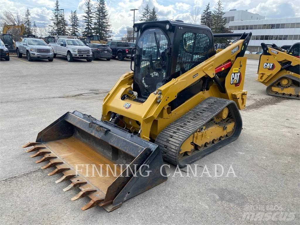 CAT 289D3 Lánctalpas homlokrakodók