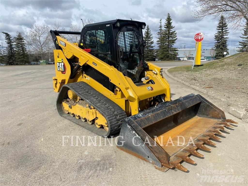 CAT 289D3 Lánctalpas homlokrakodók