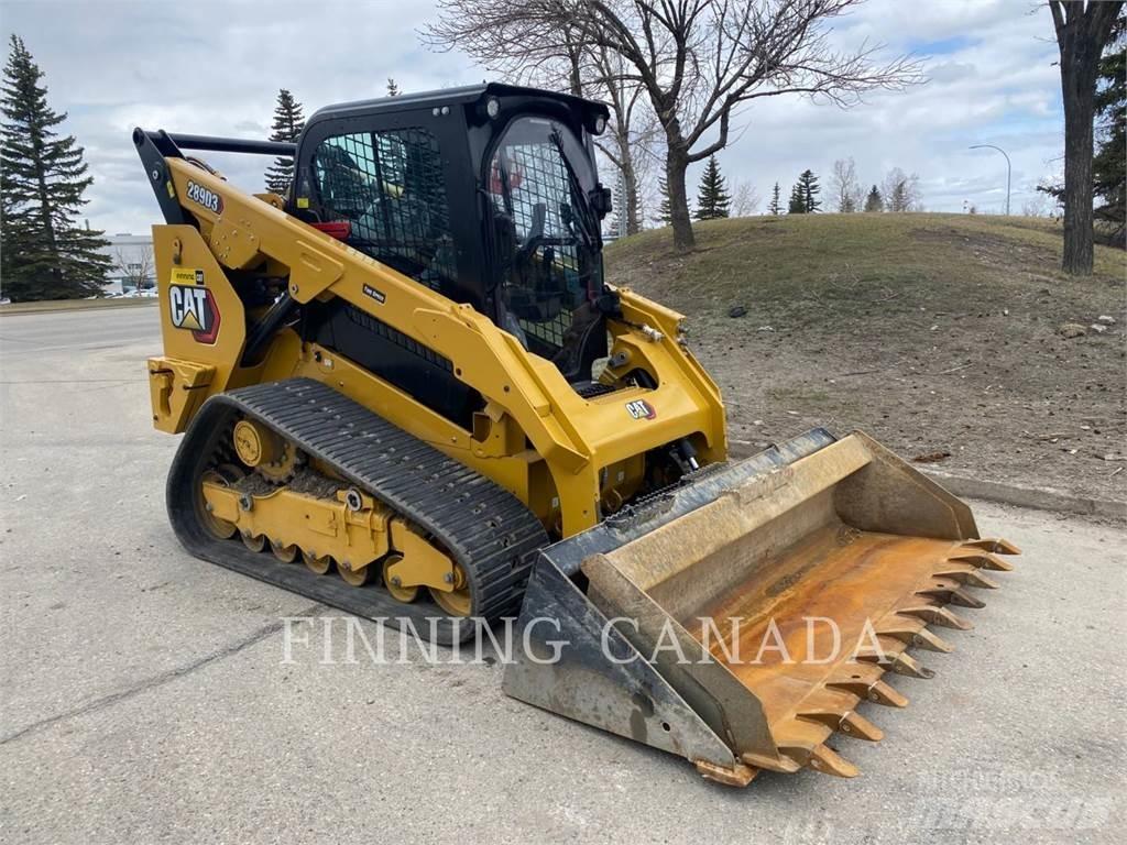 CAT 289D3 Lánctalpas homlokrakodók