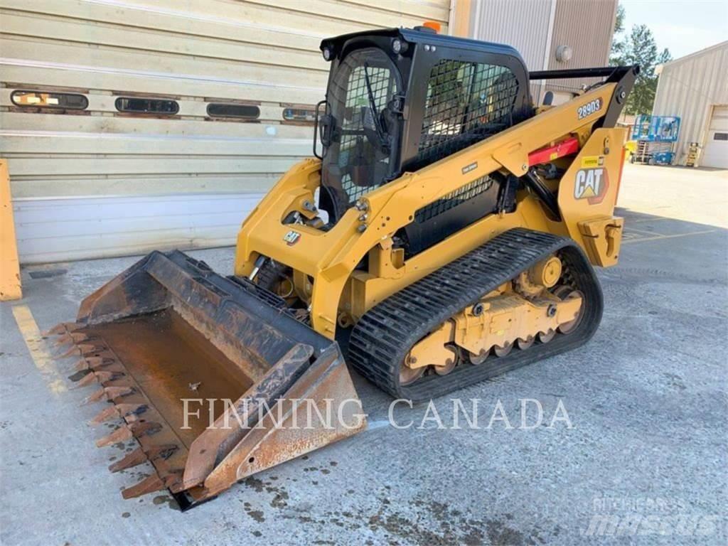 CAT 289D3 Lánctalpas homlokrakodók