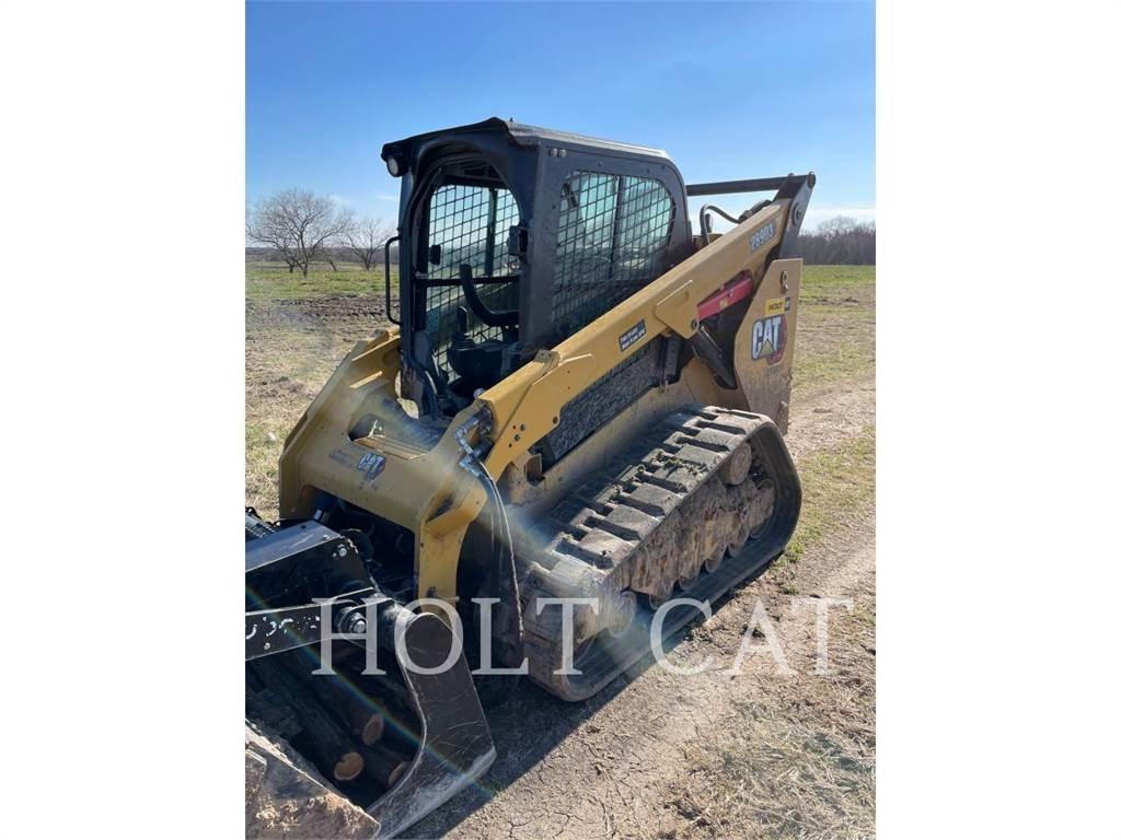 CAT 289D3 Gumikerekes homlokrakodók