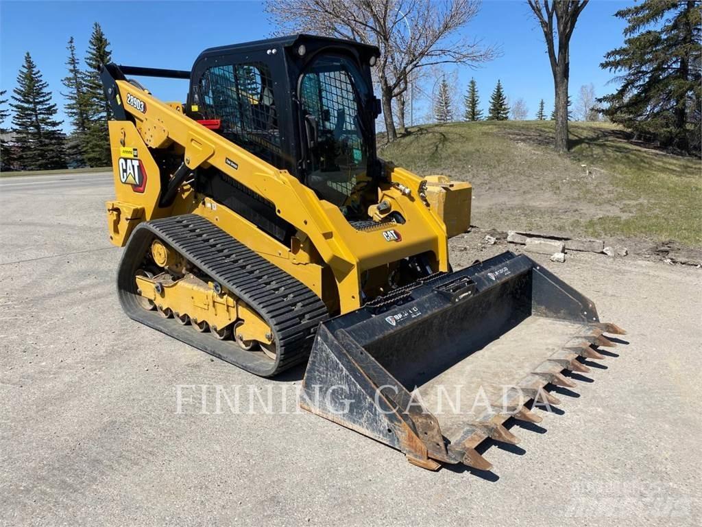CAT 289D3 Lánctalpas homlokrakodók