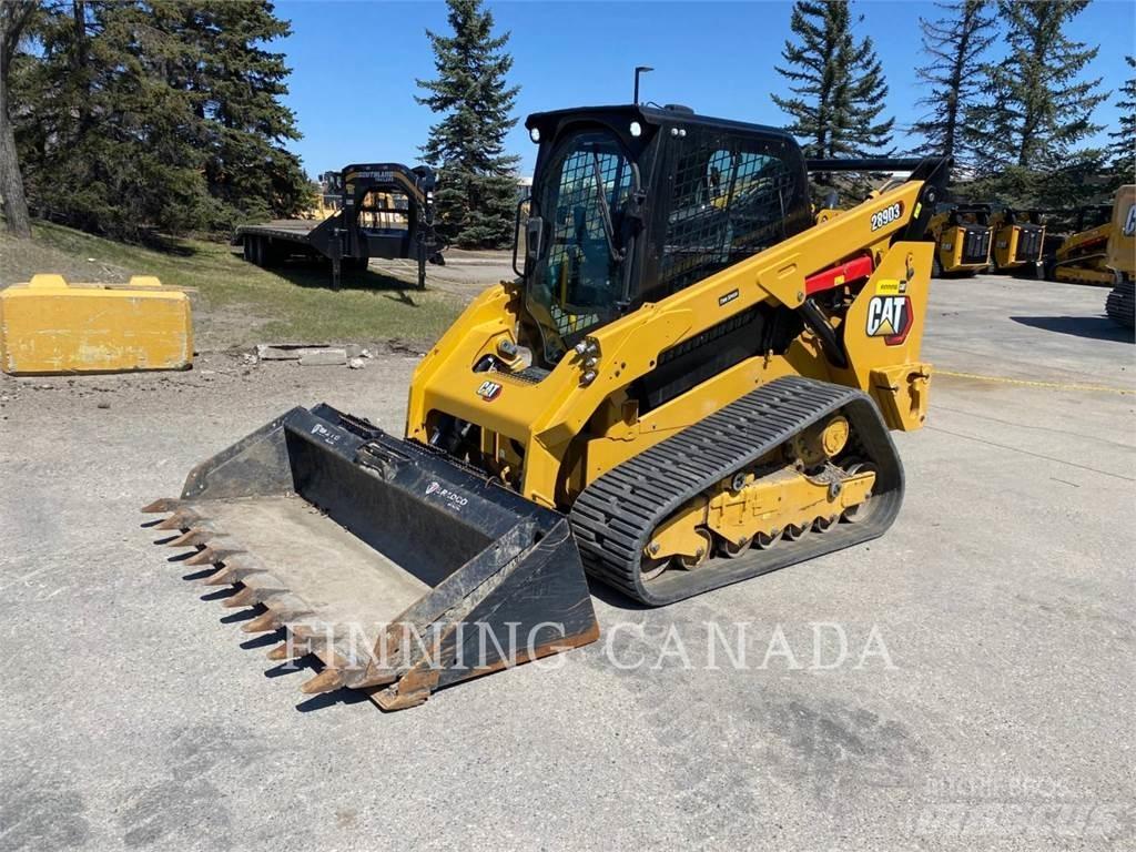 CAT 289D3 Lánctalpas homlokrakodók