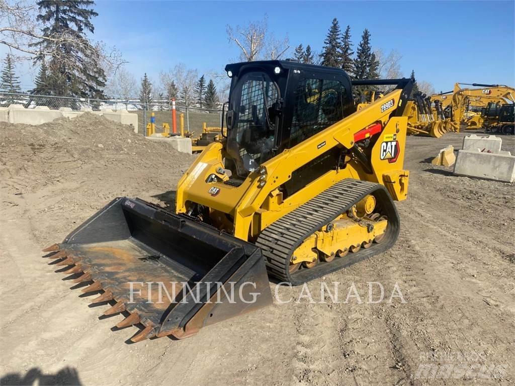 CAT 289D3 Lánctalpas homlokrakodók