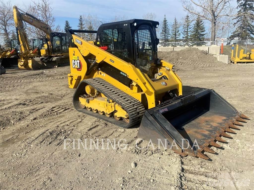 CAT 289D3 Lánctalpas homlokrakodók