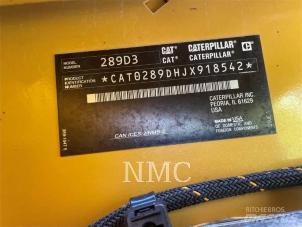 CAT 289D3 Lánctalpas homlokrakodók