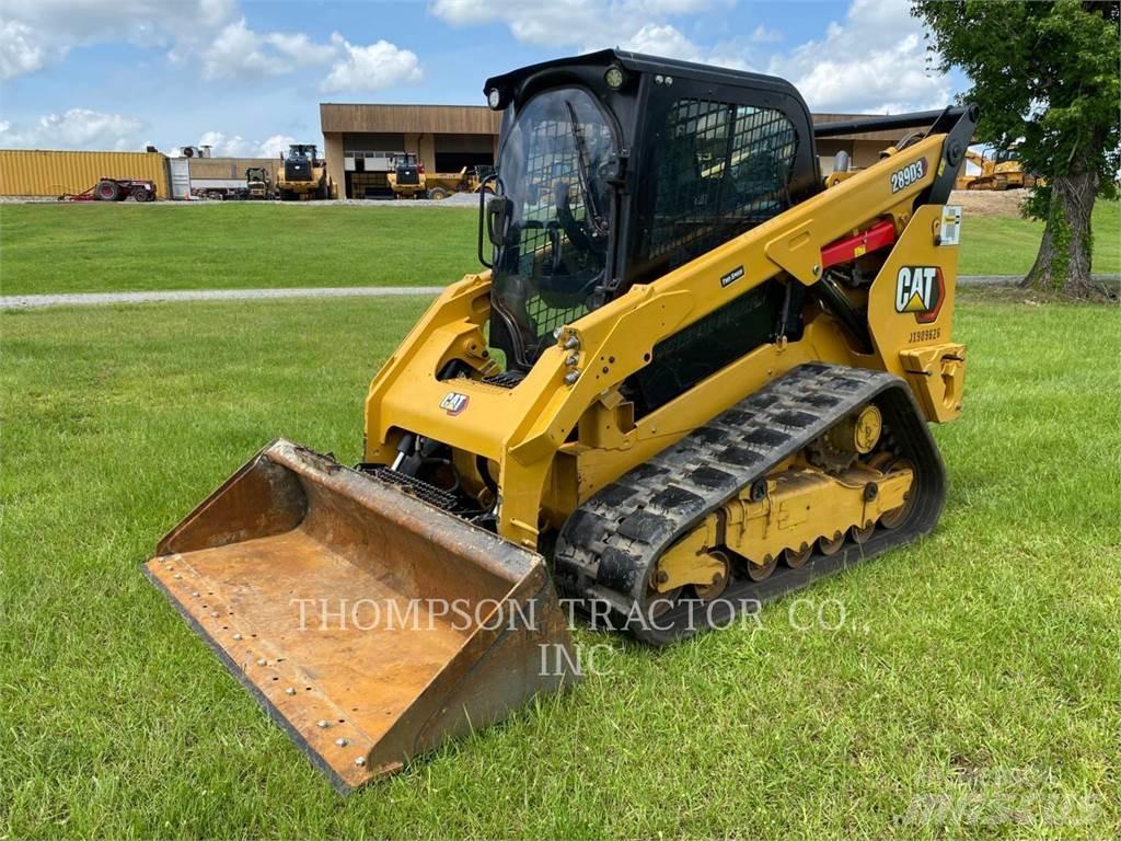 CAT 289D3 Lánctalpas homlokrakodók