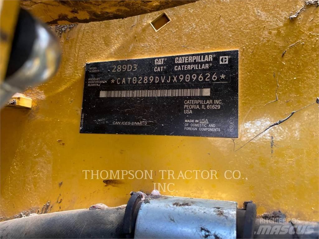 CAT 289D3 Lánctalpas homlokrakodók
