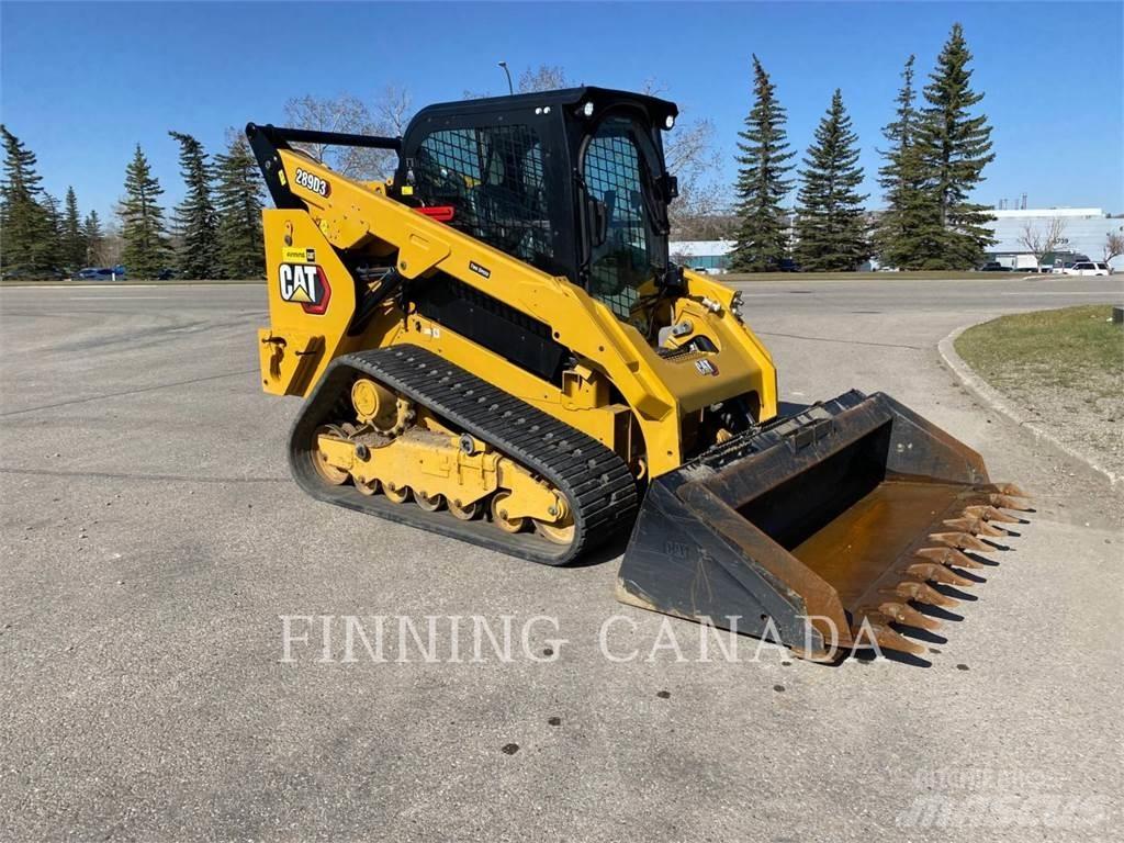 CAT 289D3 Lánctalpas homlokrakodók