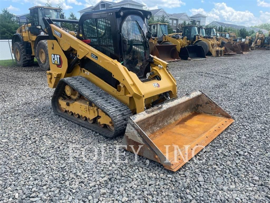 CAT 289D3 Lánctalpas homlokrakodók