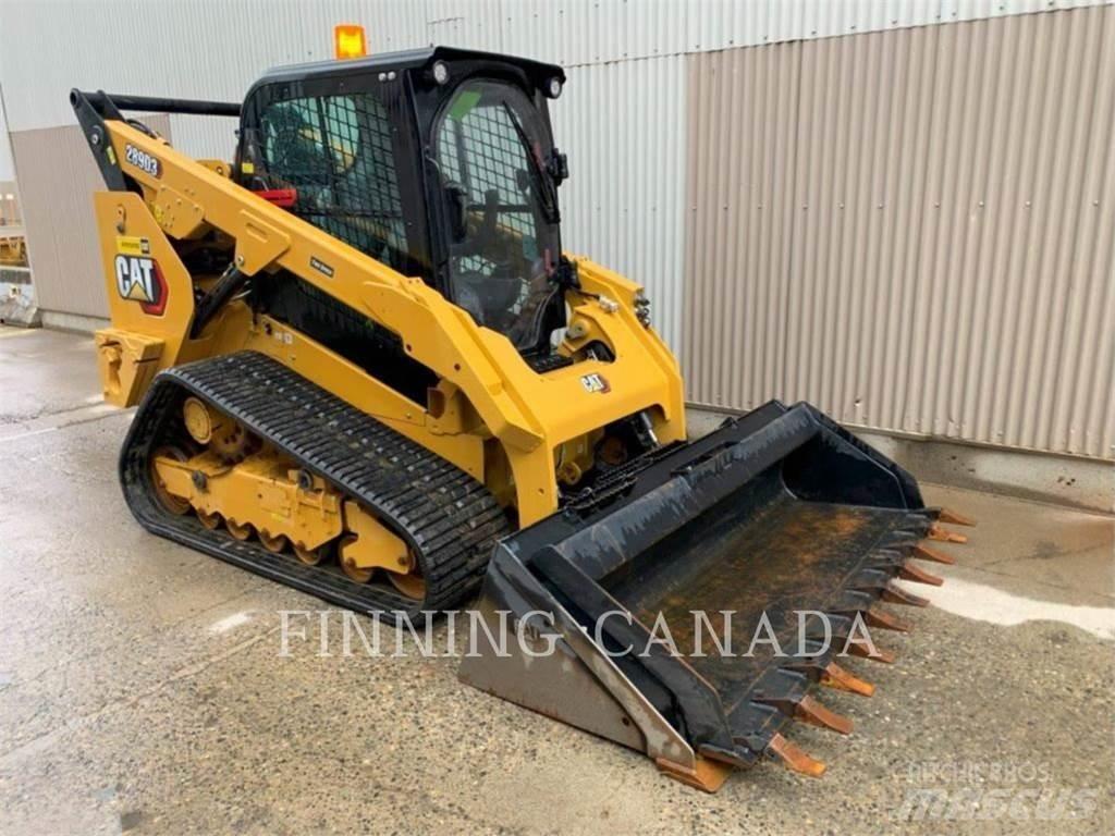 CAT 289D3 Lánctalpas homlokrakodók