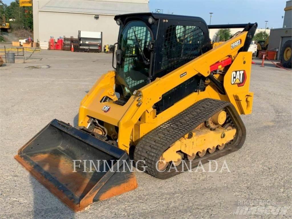 CAT 289D3 Lánctalpas homlokrakodók
