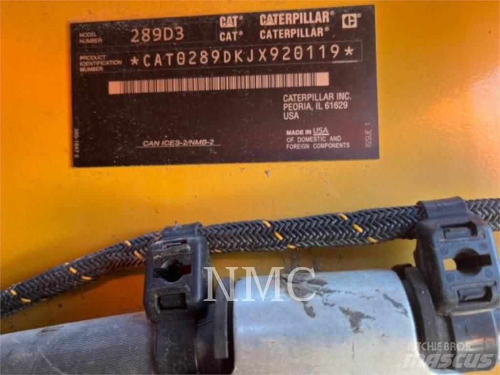 CAT 289D3 Lánctalpas homlokrakodók