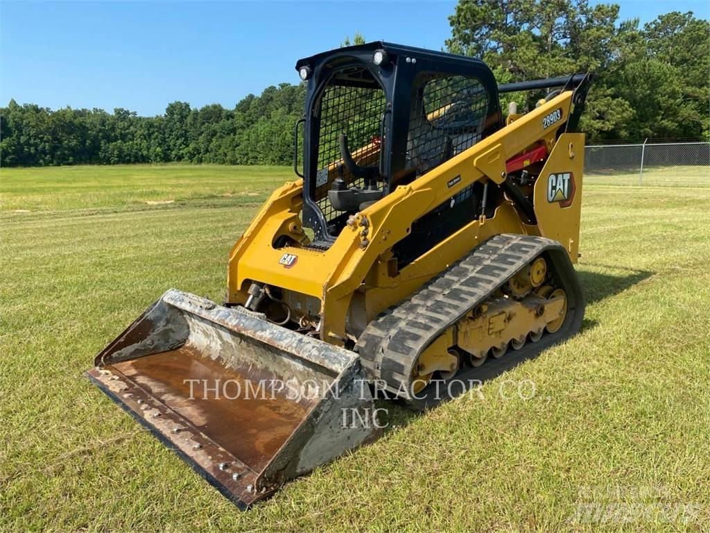 CAT 289D3 Lánctalpas homlokrakodók