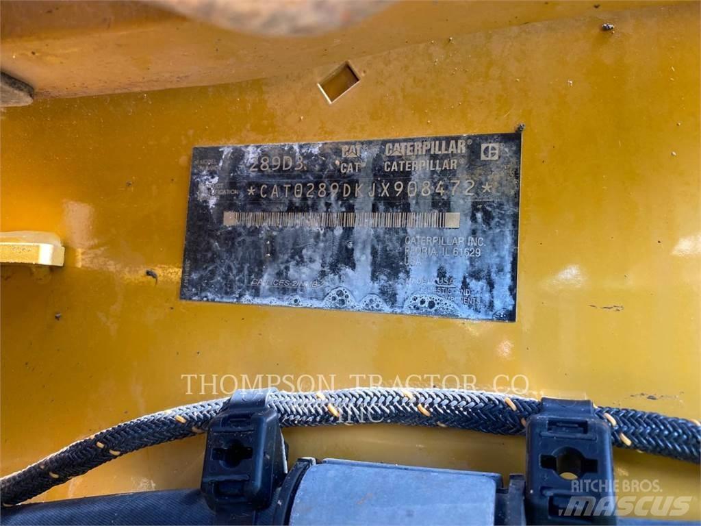 CAT 289D3 Lánctalpas homlokrakodók