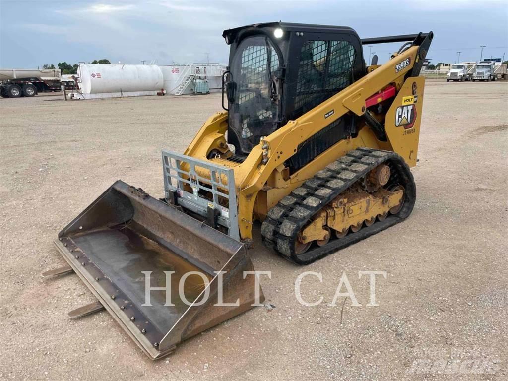 CAT 289D3 Lánctalpas homlokrakodók