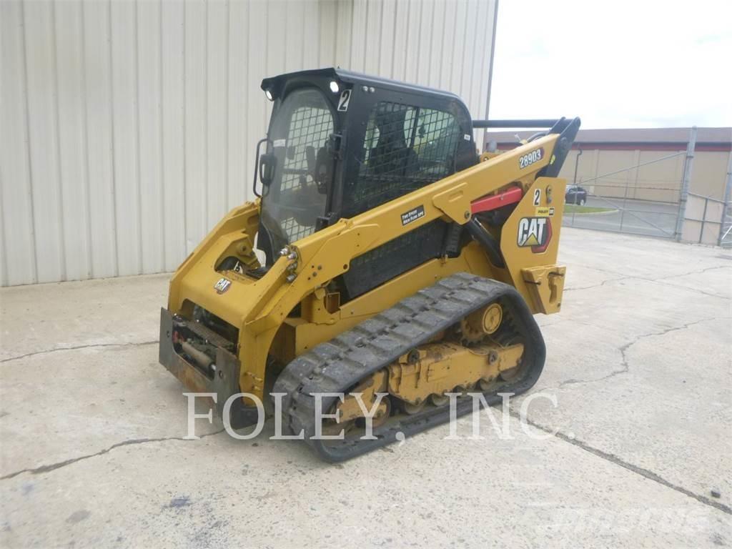 CAT 289D3 Lánctalpas homlokrakodók