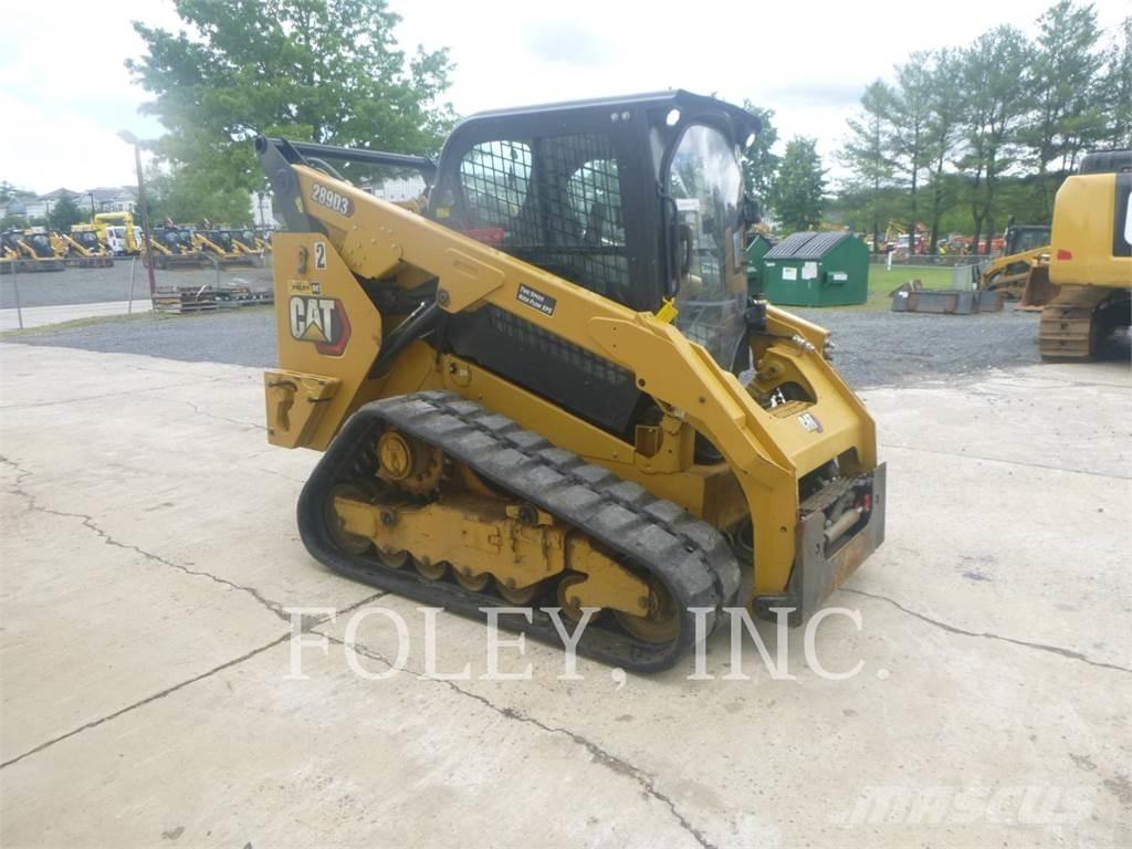 CAT 289D3 Lánctalpas homlokrakodók