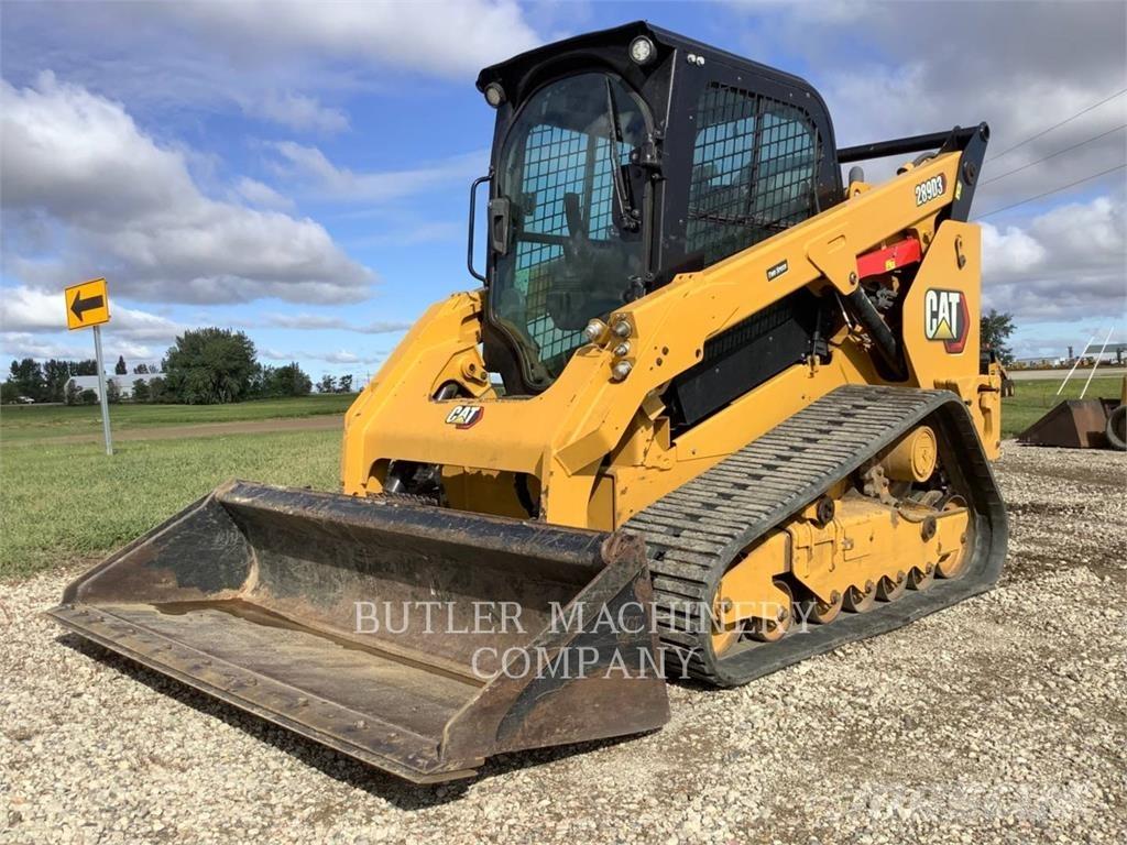 CAT 289D3 Lánctalpas homlokrakodók