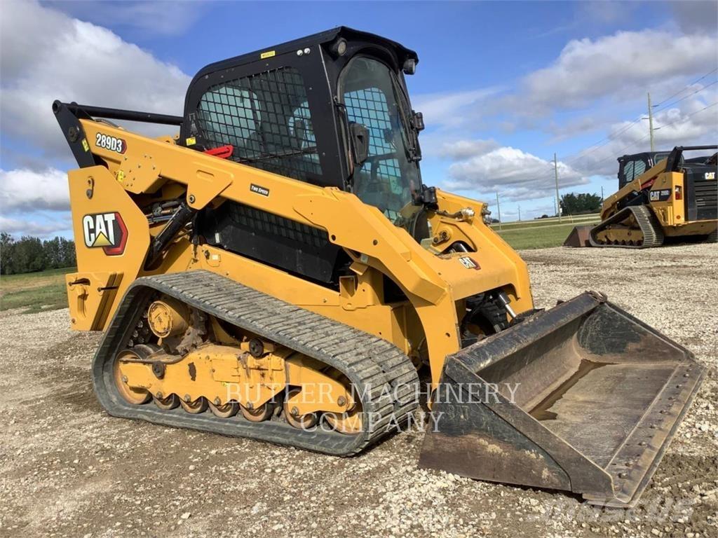 CAT 289D3 Lánctalpas homlokrakodók