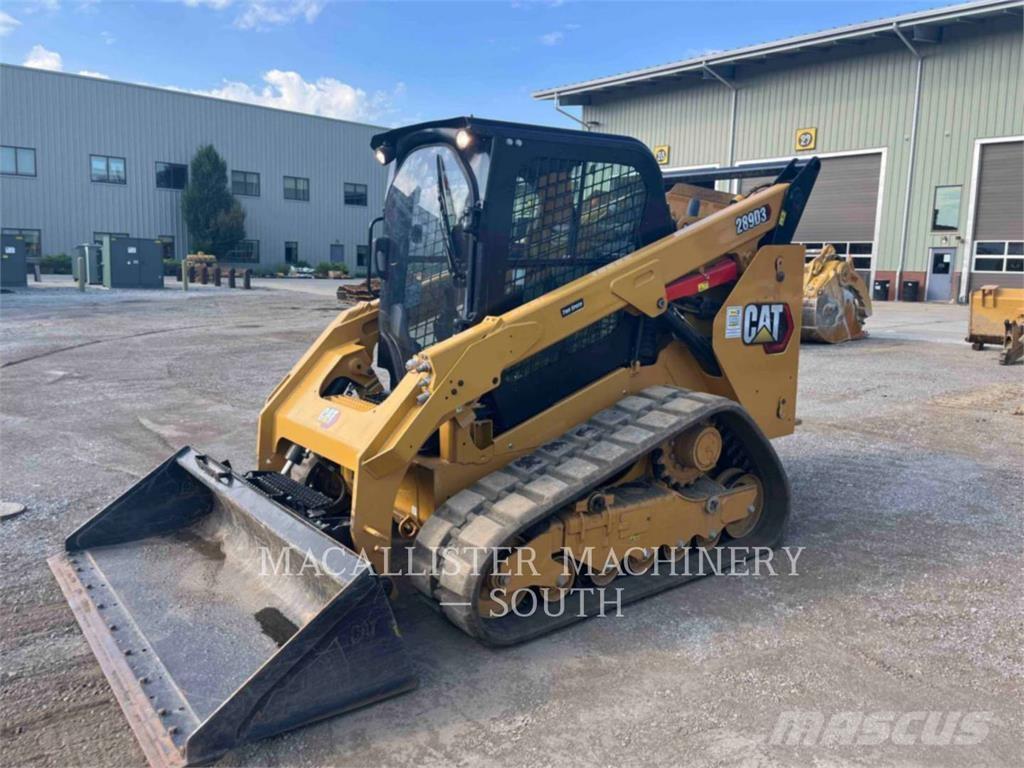 CAT 289D3 Lánctalpas homlokrakodók