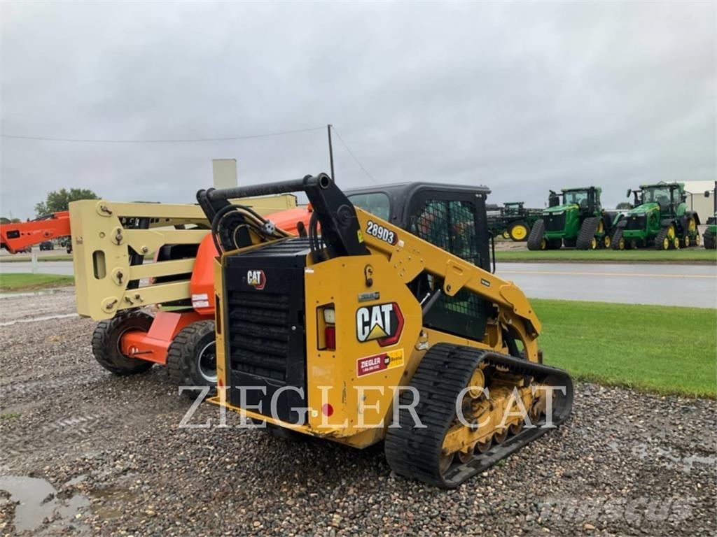 CAT 289D3 Lánctalpas homlokrakodók