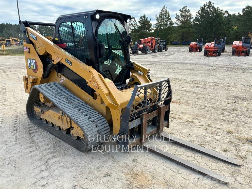 CAT 289D3 Lánctalpas homlokrakodók