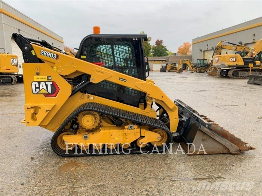 CAT 289D3 Lánctalpas homlokrakodók