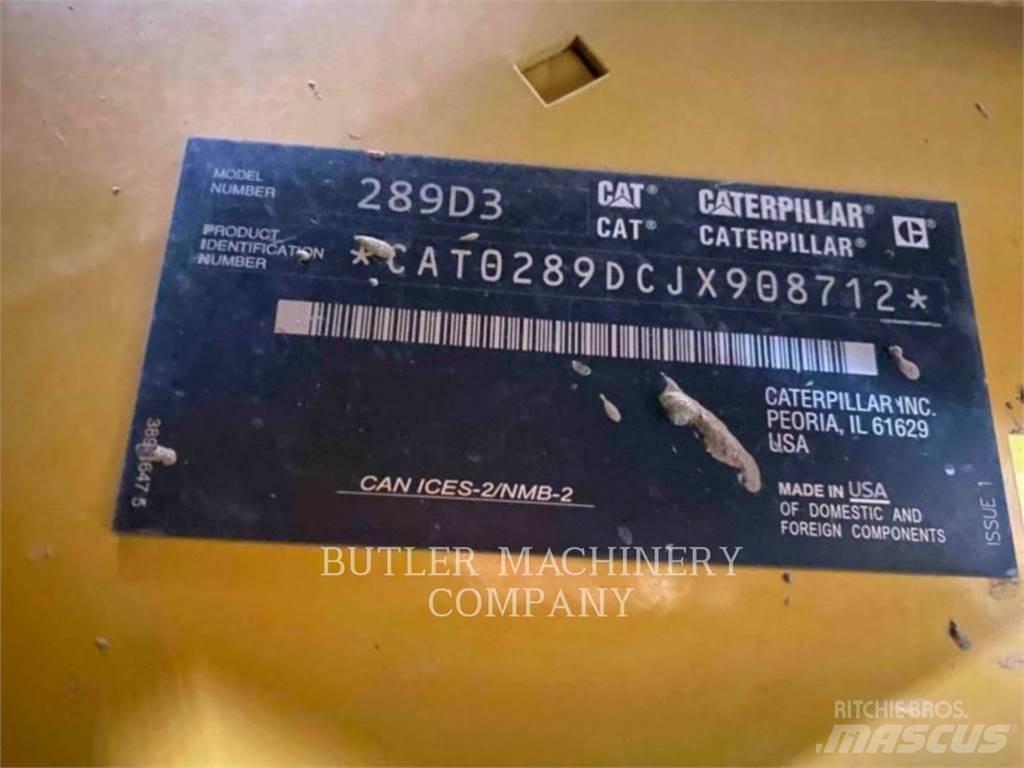 CAT 289D3 C3H3 Lánctalpas homlokrakodók
