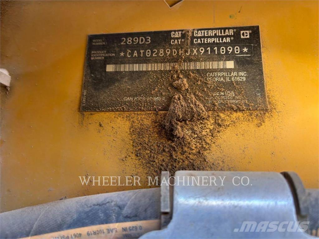 CAT 289D3 C3HF Lánctalpas homlokrakodók