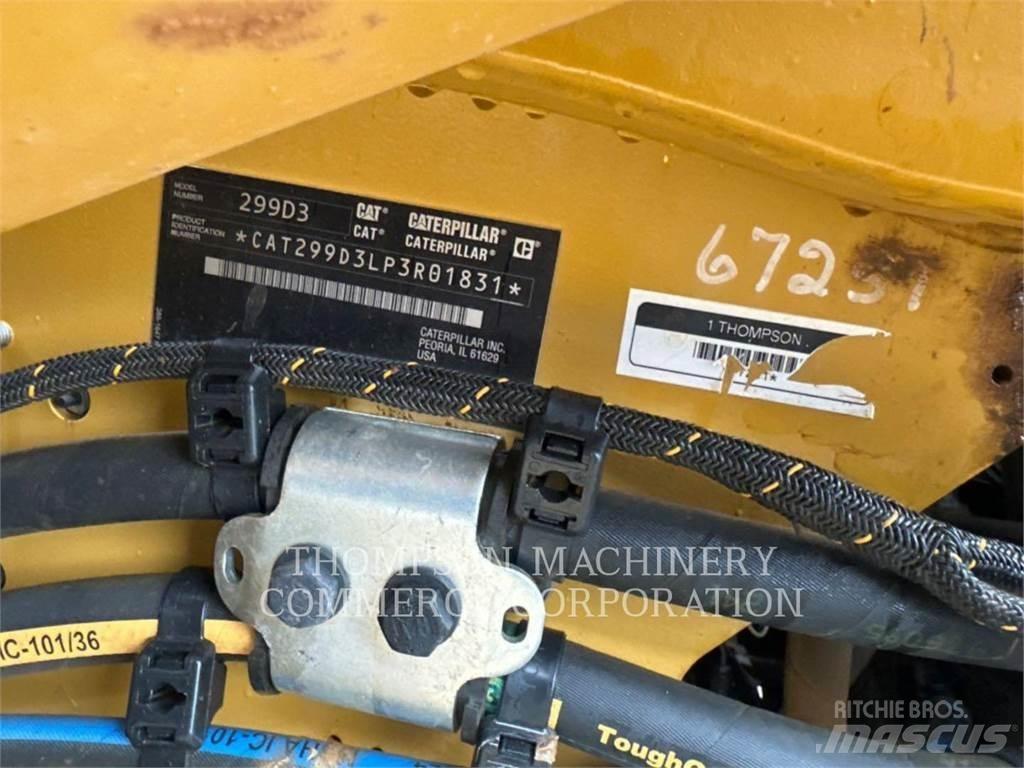CAT 299D3 Lánctalpas homlokrakodók