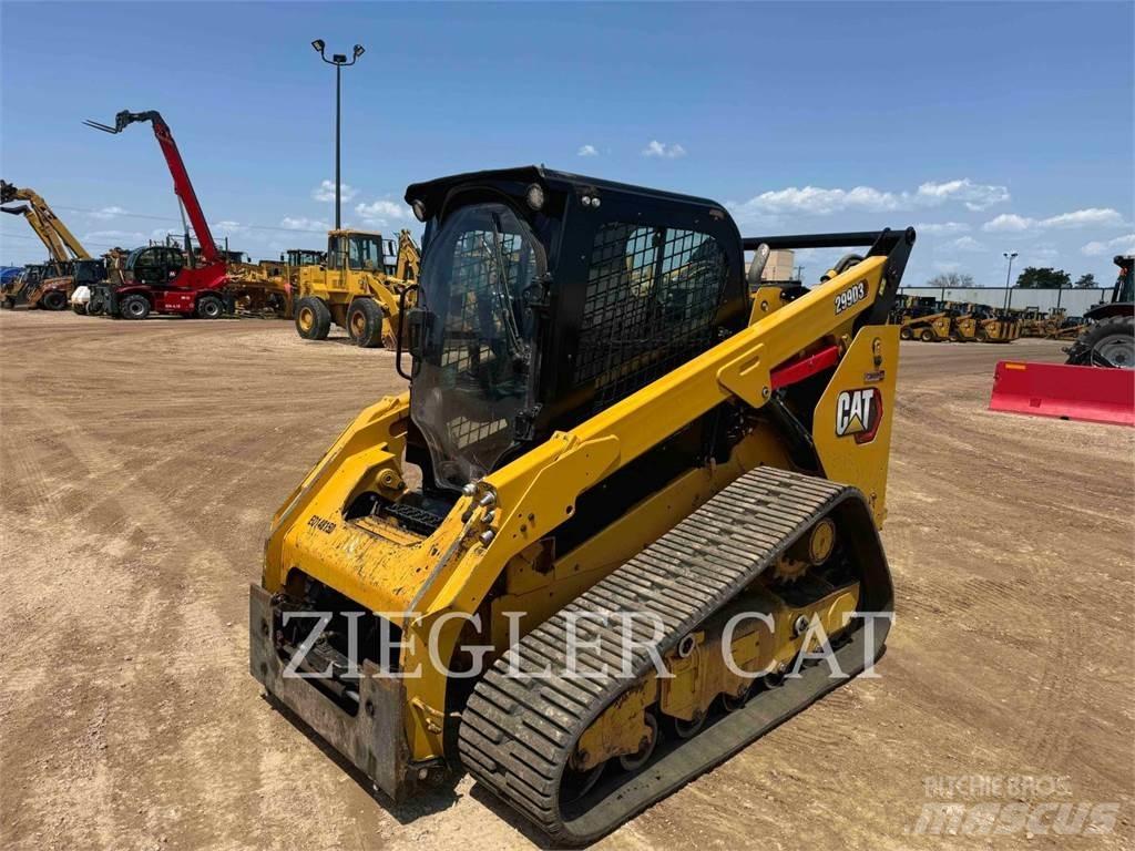 CAT 299D3 Lánctalpas homlokrakodók