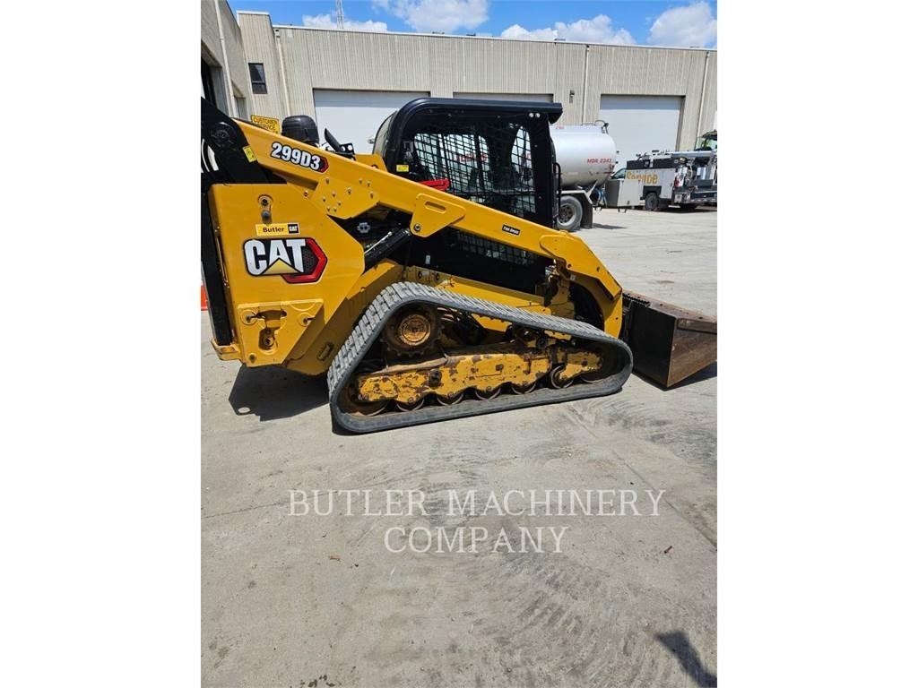 CAT 299D3 Lánctalpas homlokrakodók