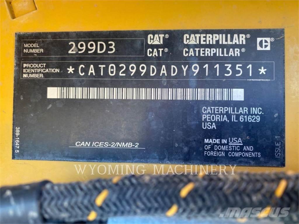CAT 299D3 Kompaktrakodók