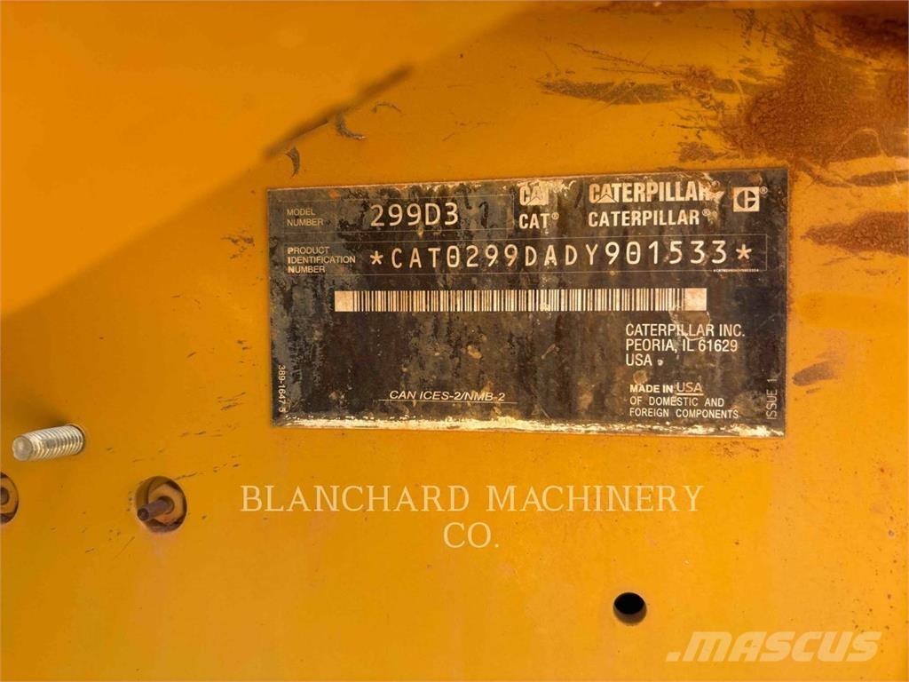 CAT 299D3 Lánctalpas homlokrakodók