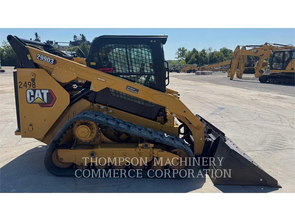 CAT 299D3 Lánctalpas homlokrakodók